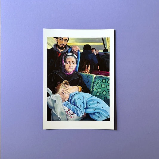 06.1 | Mutter & Tochter  | A4 Kunstdruck