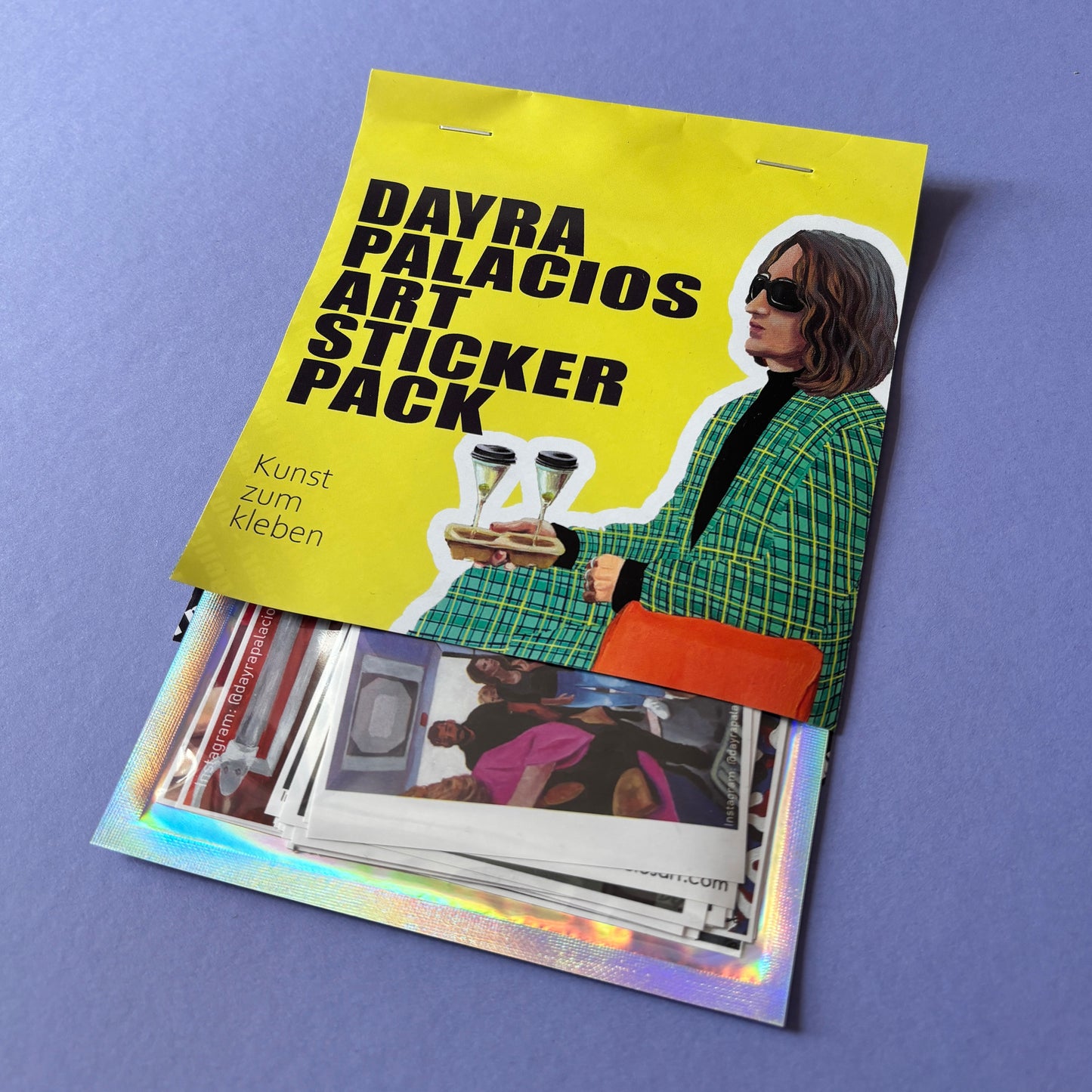 Stickerpackung - Kunst zum kleben