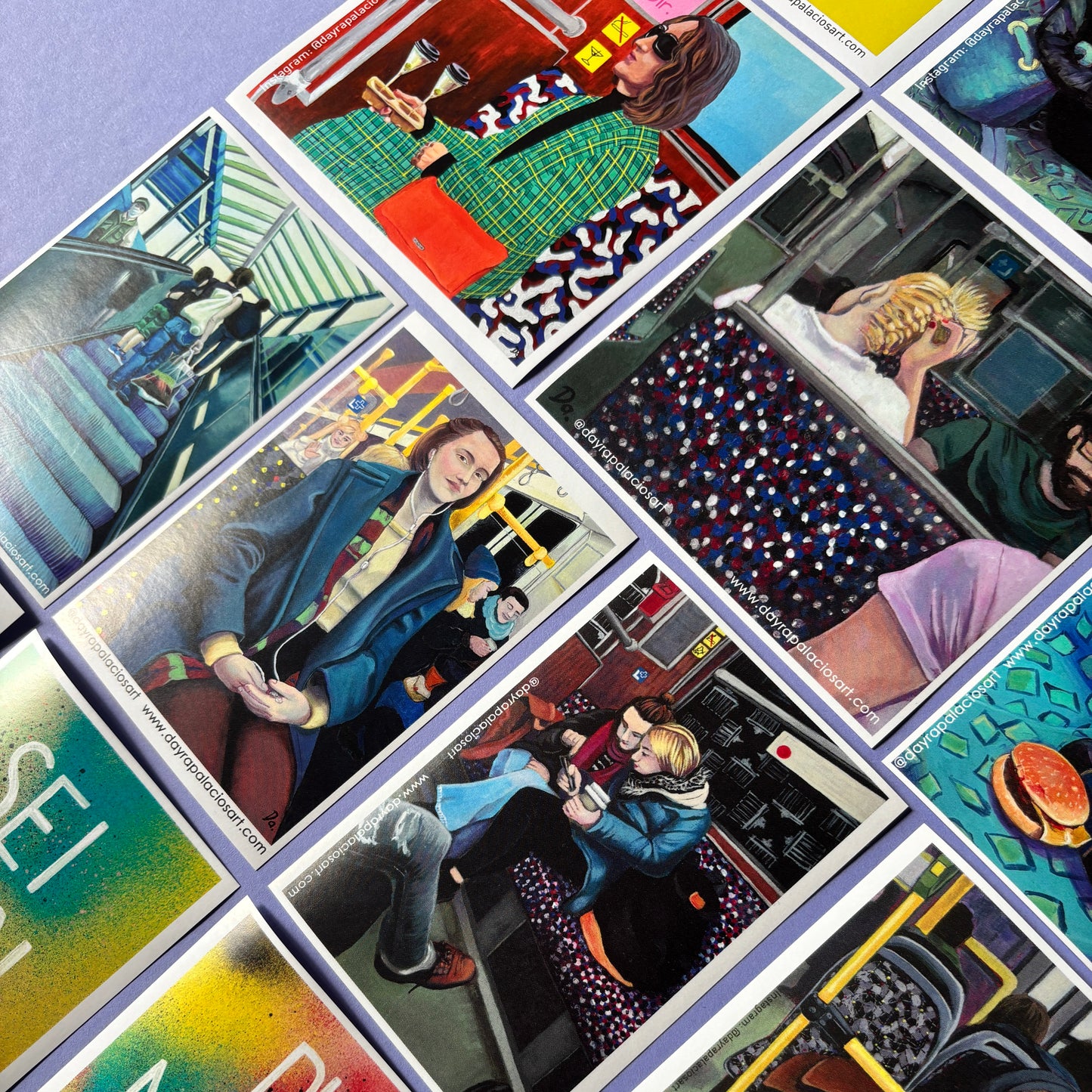Stickerpackung - Kunst zum kleben