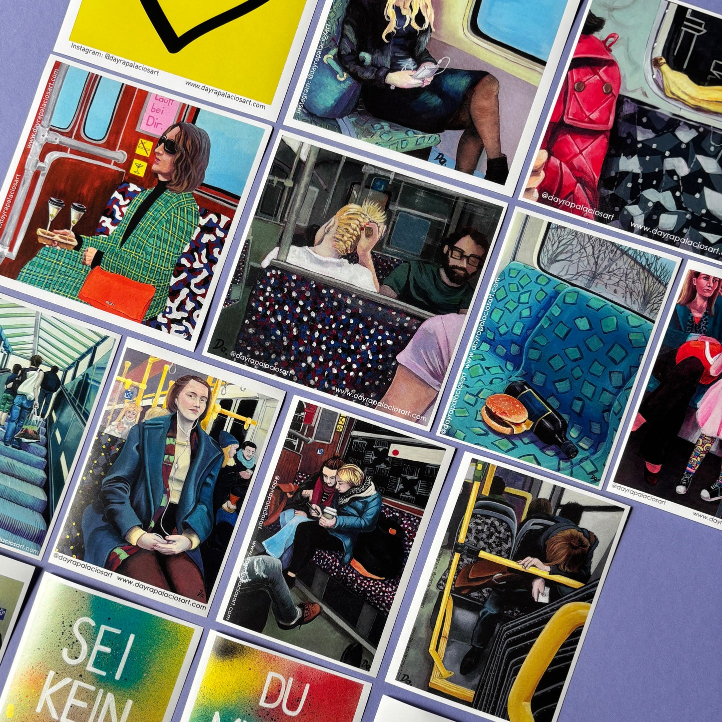 Stickerpackung - Kunst zum kleben