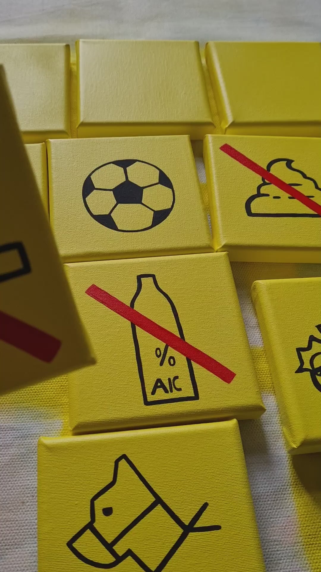 Video dass die anderen Kunstwerke der Berliner Icons zeigt